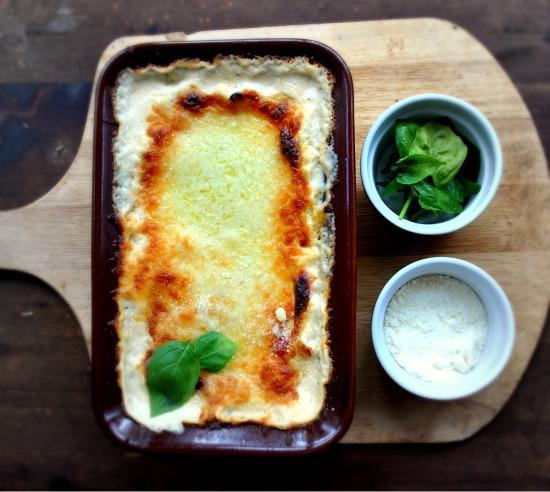 White Cheese Lasagna. Photo by Andi of Longmeadow Farm