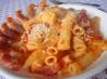 Penne With Sun-Dried Tomato Vodka Sauce. Recipe by mama smurf