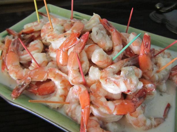 Tahitian Shrimp in Coconut-Vanilla Sauce. Photo by Rita~