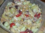 Greek Garbanzo Bean Salad
