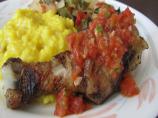 Pollo Asado Con Llajua (Cumin-Grilled Chicken With Spicy Salsa)