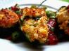 Grilled Stuffed Jalapenos With Grilled Red Pepper-Tomato Sauce. Recipe by Niteflyer