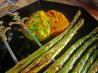 Grilled Asparagus With Red Bell Peppers Sauce