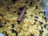 Geelrys (South African Yellow Rice With Raisins)