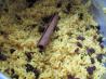 Geelrys (South African Yellow Rice With Raisins). Recipe by Nif