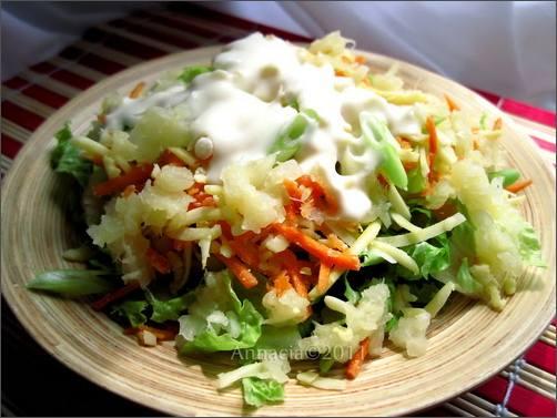 Hawaiian Salad. Photo by Annacia