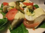 Papa a La Huancaina (Potatoes With Chile-Cheese Sauce). Photo by Marlitt