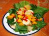 Mango and Pineapple Salad. Recipe by morgainegeiser