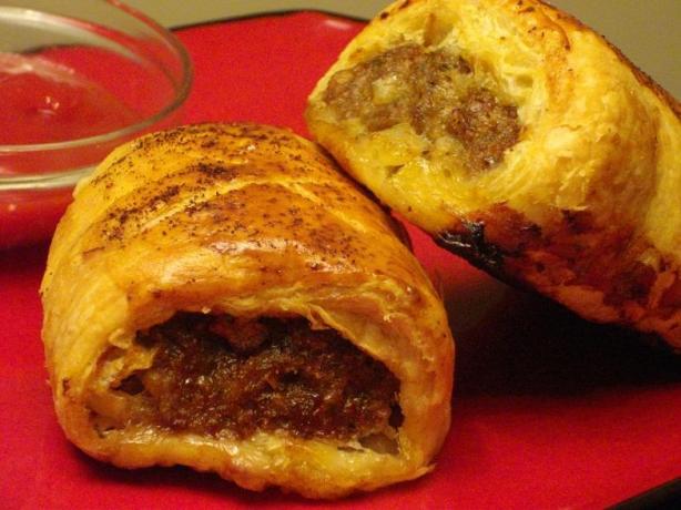 Sausage Rolls the Australian Way. Photo by The Flying Chef