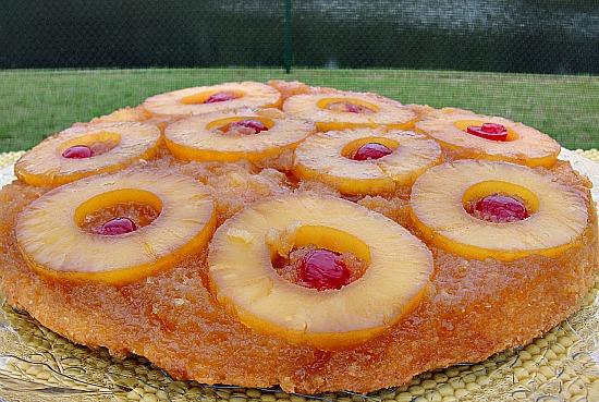 Butter Rum Pineapple Upside-Down Cake. Photo by diner524