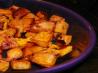 Coconut Oil Roasted Sweet Potatoes