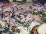 Saut&eacute;ed Zucchini With Gruyere
