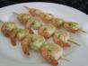Grilled Prawns With Raw Sauce