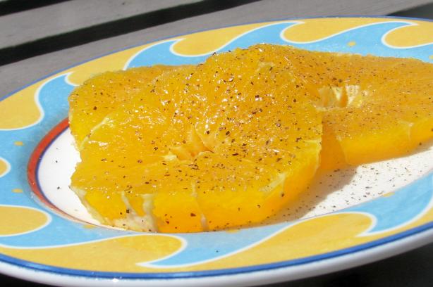 Brazilian Orange Salad. Photo by lazyme