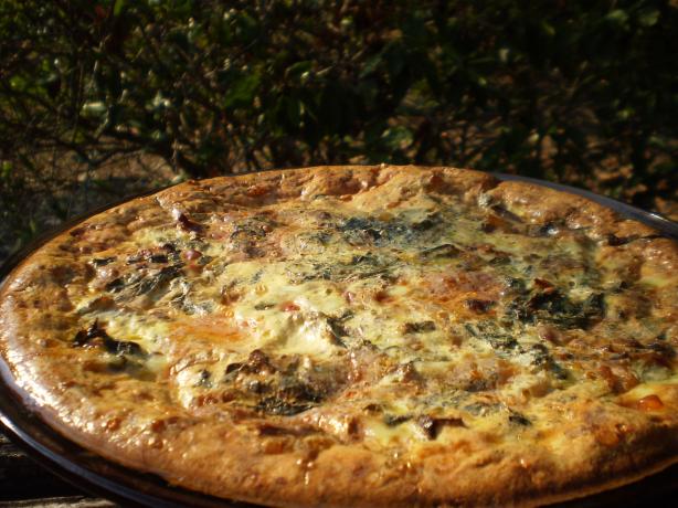 Bacon,swiss Chard & Vacherin Cheese Quiche. Photo by breezermom