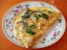 Wild Mushrooms, Shallot and Gruy&egrave;re Omelets. Recipe by Papa D 1946-2012