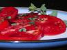 Heirloom Tomatoes With Pomegranate Molasses Drizzle
