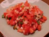 Bolivian Salsa Cruda (Fresh Tomato and Onion Salsa). Photo by PanNan