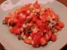 Bolivian Salsa Cruda (Fresh Tomato and Onion Salsa). Recipe by Zurie