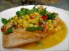 Chilean Fish With Honey-Mango Sauce. Recipe by Zurie
