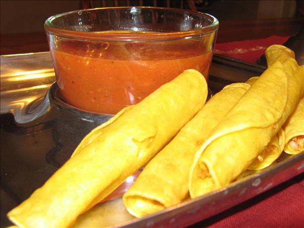 Mexican Taquitos (Flautas). Photo by DinnerDiva in OK