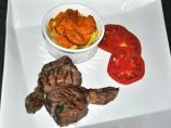 Lamb Cutlets With Cheesy Sweet Potato Bake. Photo by KateL