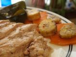 Taisi Moa (Samoan Chicken Baked in Banana Leaves). Photo by Random Rachel