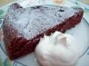 Sunken Chocolate Cake. Recipe by HeatherFeather