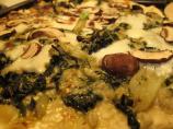 Swiss Chard Artichoke Pizza. Photo by Dr. Jenny