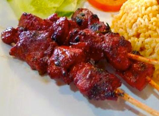Tandoori Chicken Satay Appetizers (Made Easy). Photo by Spice Guru