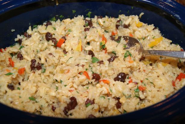 Macadamia and Pineapple Rice Pilaf. Photo by CaliforniaJan
