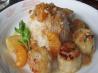 Seared Sea Scallops in Mandarin Sauce. Recipe by Satyne