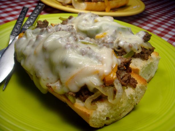 Open-Faced Pepper Burgers. Photo by Lori Mama