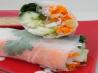 2 Points Plus - Crunchy Veggie Rolls With Peanut Dipping Sauce. Photo by Debbwl