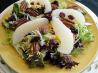 Mixed Greens and Pear Salad. Recipe by Sydney Mike