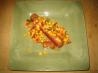 Fresh Corn Salsa With Grilled Beef Knockwurst. Recipe by Chef #848413