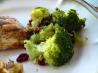 Broccoli With Nuts and Cherries