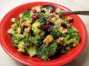 Broccoli With Nuts and Cherries