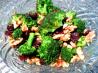 Broccoli With Nuts and Cherries