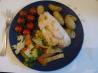 Chicken Breast With Pesto and Vegetables. Recipe by Funky Little Chef
