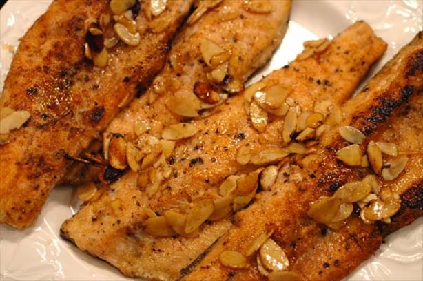 Lemon Trout Almondine. Photo by Sackville