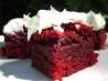 The Realtor's Red Velvet Brownies With White Chocolate Icing