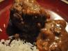 German Meat Balls With Bell Pepper Sauce - Hackfleisch Kuechle