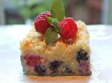 Austrian Raspberry/Blueberry Shortbread
