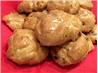 Lemon Frosted Golden Raisin Buns. Recipe by Derf