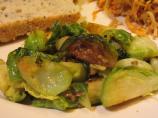Brussels  Sprouts With Garlic and Lemon. Photo by Karen67