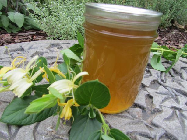 Honeysuckle Blossom Pineapple Jelly. Photo by Rita~