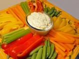Johnny Jalapeno's Fabulous Vegetable Platter (Lite-Bleu)