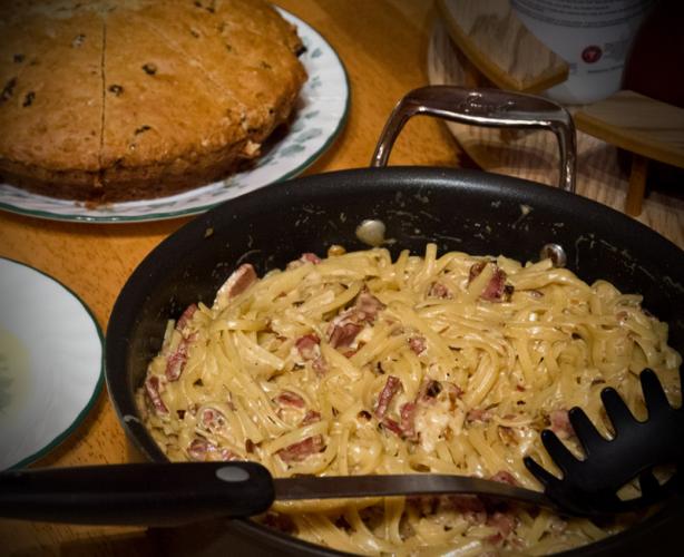 St. Pat's Pasta. Photo by CabinKat