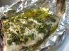 Lemon and Parsley Whole Baked Fish. Recipe by JustJanS